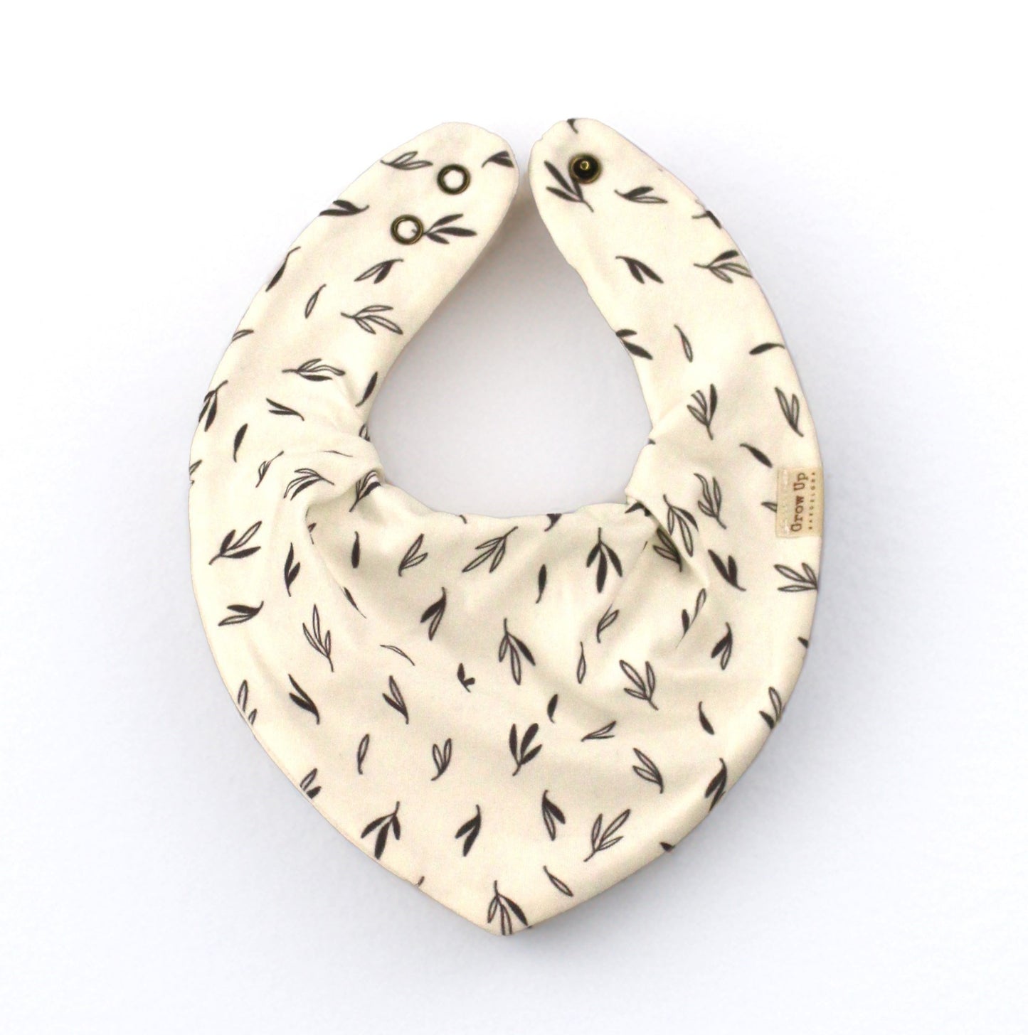 Bandana bib. Leaves