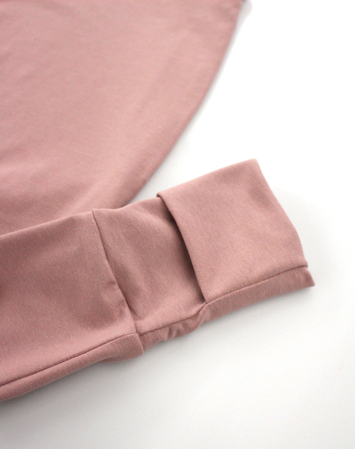 Grow-with-me Jumpsuit. Solid mauve
