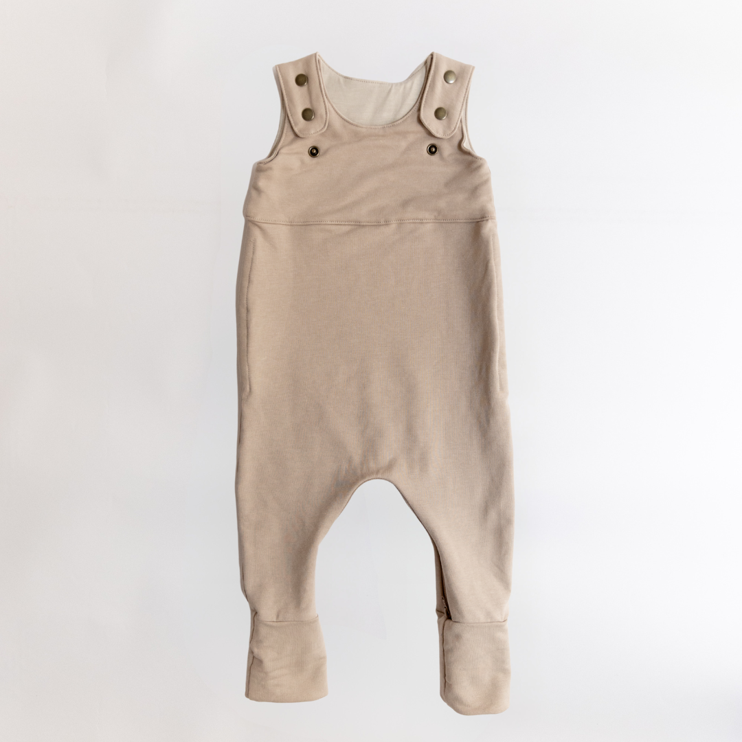 Mono ajustable. Beige liso