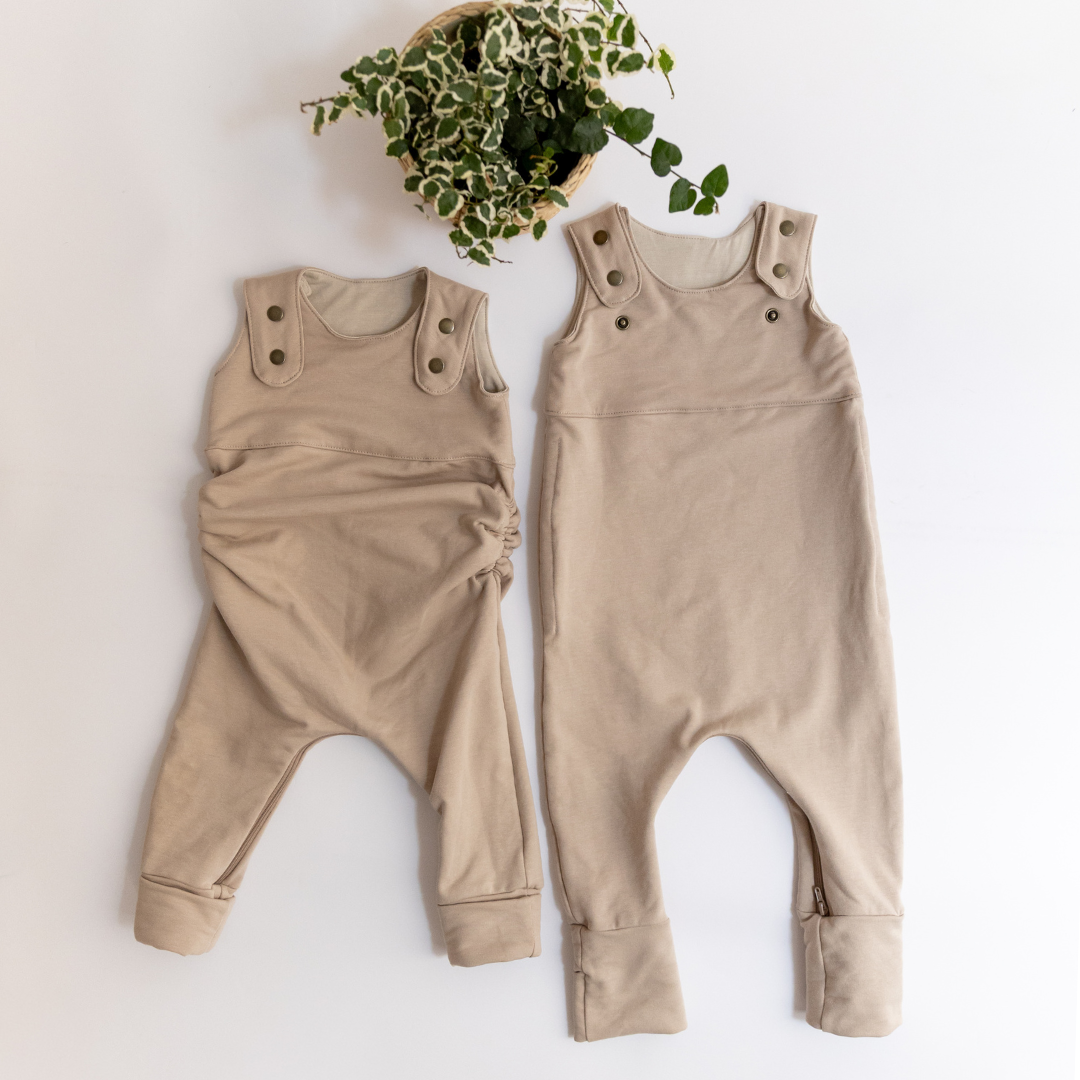 Mono ajustable. Beige liso