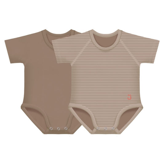 Set 2 Body BROWN 0-36m 4 SEASONS